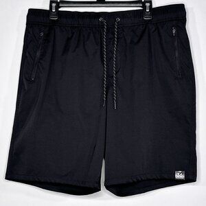 NWT Urban Pipeline Black Super Flex Durable Stretch Fabric Jogger Short Size 36